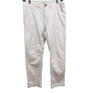 Elliot Mulryan Tan Chino Flat Front Slacks Pants 32X30 (Actual 35x30)